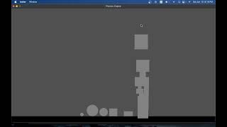 C++ Physics Engine DevLog #3 | Gravity, AABB Optimization & Better Collision Resolution