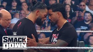 Roman Reigns and Jey Uso to Enter Tribal Combat | WWE SmackDown Highlights 7/21/23 | WWE on USA