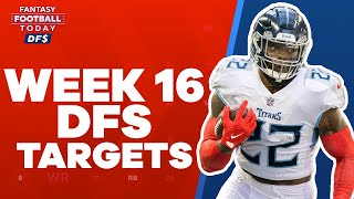 NFL DFS Week 15 RECAP & Early Week 16 PICKS & TARGETS | 2022 Fantasy Football Advice