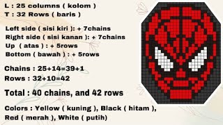 Merajut tas dan topeng SpiderMan secara bersamaan || crochet bag and Spiderman mask in the same time