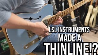 LSL Instruments Made A Thinline T!? @YogiTheGuitarist  Demos His Thinbone!