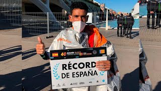 Ayad Lamdassem Récord de España en Valencia 2020