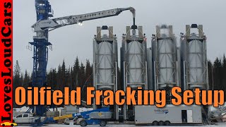 Setup for oilfield Fracking