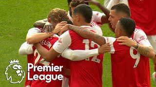 Reiss Nelson smashes home second Arsenal goal v. Nottingham Forest | Premier League | NBC Sports