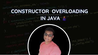 Java Constructor Overloading Explained | Real time example | #java #education #javaprogramming