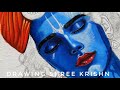 Drawing Shree Krishn