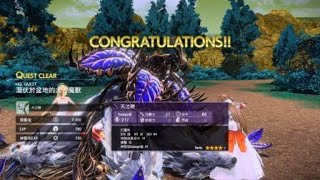 SAOAL 2.03北神獸400lv血華姬（鐵樹開花槍）solo輕鬆擊殺