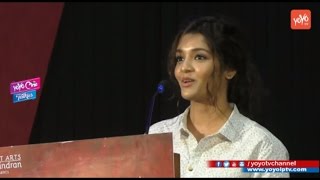 Guru Movie Heroine Ritika Singh Extraordinary Speech at Shivalinga Press Meet |  YOYO Cine Talkies