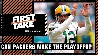 Will Packers WIN OUT and make the playoffs? 😳 | First Take