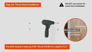 100010103 FIXED TV MOUNT