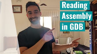 Reading assembly in GDB