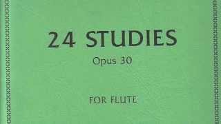 Joachim Andersen 24 Studies Op.30 For Flute Number 23. (F major)