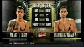 Boxing Mercito Gesta Gilberto Gonzalez Complete Fight