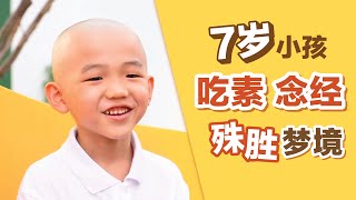 🔥 我们一起来听听7岁小孩如何吃素念经和分享殊胜的梦境的经历～【心灵法门同修分享】