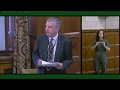 Deaf children's services debate with BSL interpretation