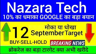 Nazara Tech share long term target | Nazara Tech share latest news | Nazara Tech share target