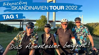 Tag 1 Skandinavien-Tour: Bikepacking Dänemark, Hirtshals/Skagen/Fredrikshavn nach Schweden,Göteborg