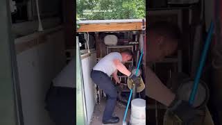 Miami Fire Rescue pulls huge python out of shed