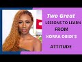 Two great lessons to learn from Korra Obidi's attitude