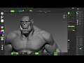 orc stylized sculpting in zbrush 7 hour timelapse in 30 minutes