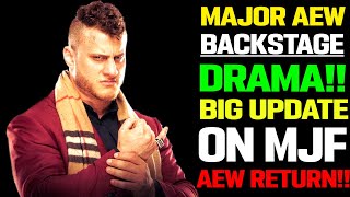 WWE News! BIG Backstage Drama In AEW! MJF AEW Return Update! WWE Traffic Accident Lawsuit! AEW News