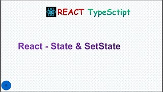 ReactJS Tutorial - 8 - State & setState