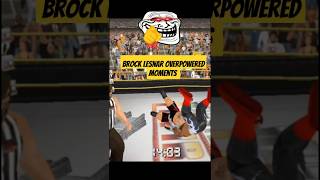 Brock Lesnar overpowered 💪🏻💪🏻moments in wrestling Empire