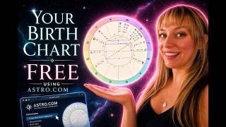How To Find Your Birth Chart FREE | Astro.com Beginner Guide