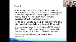 Pre-operative Cardiovascular Evaluation with Dr. Robert Lohr - November 07, 2024