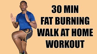 30 Minute Fat Burning Walk at Home Workout/ Walk 3500 Steps 🔥240 Calories🔥