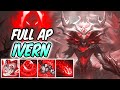 S+ CLEAN BROKEN BUFFED AP IVERN MID ELDERWOOD DARK HARVEST | New Build & Runes | League of Legends