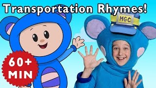Driving in My Car and More Rhymes With Trains and Cars | Nursery Rhymes from Mother Goose Club
