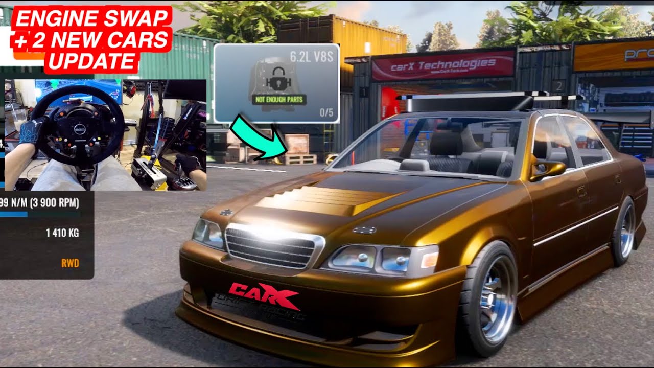 CarX Drift Racing Online UPDATE 2.15 Gives ENGINE SWAPS + 2 CARS/ FFB ...