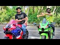 Drag Race: Zx-10R Vs CBR1000RR-R | Fastest Bike I ever Ridden 🚀