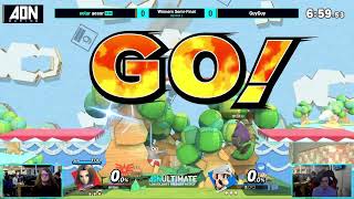 aesor (Hero) vs GuyGuy (Luigi) | AON Ultimate #164 Winners Semi-Final