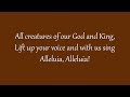 All Creatures of Our God and King (Grace Community Church)