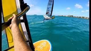 Bermuda Windsurfing - Starboard Windfoiling vs Foiling Moth