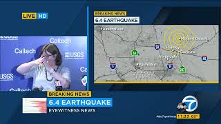7-4-2019 KABC M6.4 Searles Valley Earthquake