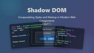Shadow DOM Explained: Encapsulation for Web Components