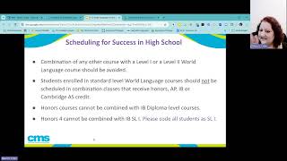 K-12 World Languages Scheduling Info for SY 2025-2026