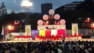 2014 YOSAKOIさせぼ祭り 佐世保よかよかかっちぇる隊 ファイナルステージ