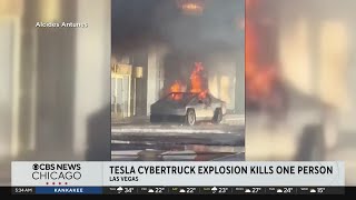 Tesla Cybertruck explosion kills one person in Las Vegas