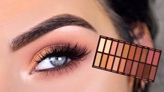 NEW Coastal Scents Revealed Rouge Eyeshadow Palette | Eye Makeup Tutorial + Review