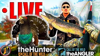 Hunting AND Fishing Scandanavia (Revontuli Coast +! Norway) | LIVE