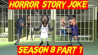 Season 8 - Part 1 | Lateefa Family | Horror Story | Jeff The Killer | Granny |Gr