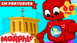 😨O QUE FEZ O MORPHLE?!😨| 1 HORA de ORPHLE! | Morphle | Desenhos Animados para Crianças