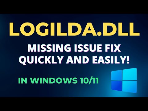 LogiLDA.dll missing issue fix Quickly and Easily!