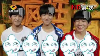 【#疯狂的麦咭# 独家花絮】TFBOYS 三小只变身NG王 最萌NG组合