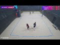 winners beach volleyball. women. a. lor m. dankovych a. smyrnova v. herhaia 15.02.2025