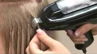 הורדת תוספות שיער בקלות ובמהירות עם מכשיר איזי-סטריפר של היירדרימס